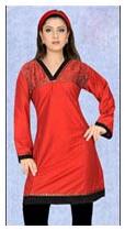 Party Wear Cotton Kurti 531