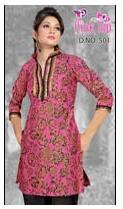 Printed cotton kurti