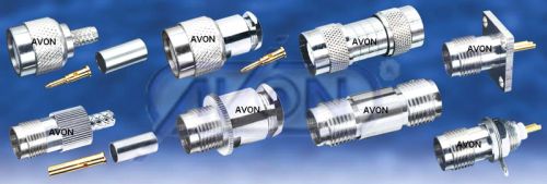 AC Stainless Steel RF Microwave Coaxial TNC Connector, Color : Silver