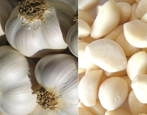 Natural Garlics, Shape : ovel elongated, Certification : ISO