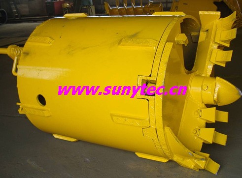 Rock Drilling Bucket