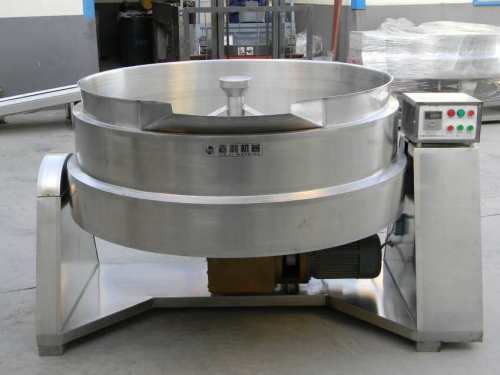 Tilting Steam Jacketed Kettle For Pulp, Capacity : 500L