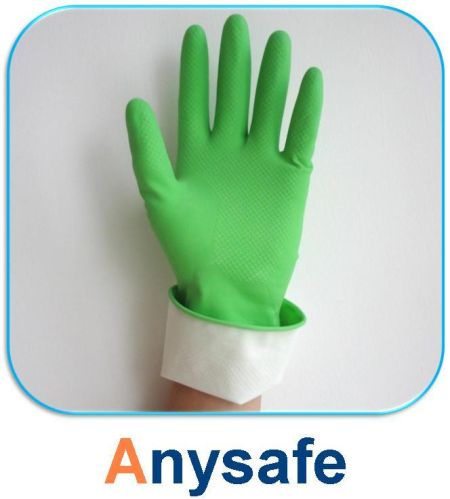 Latex Domestic Gloves XL, Brand Name : Anysafe