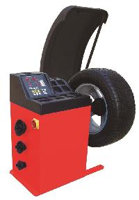 Steel Wheel Balancing Machine, Color : Red, Black