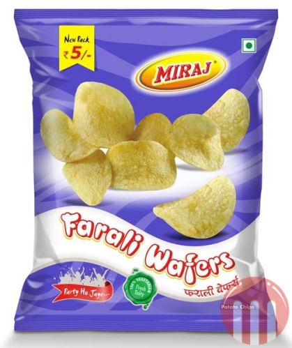 Farali Wafers, Certification : ISO 9001:2008 Certified