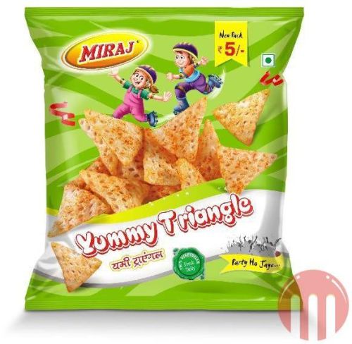 Fryums Triangle, For Cooking Use, Color : Light-yellow