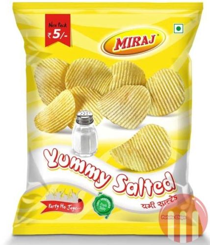 Salted Potato Chips, For Use Eating, Color : Light -brown