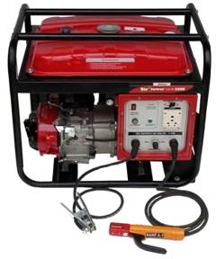 Portable Welding Generator Set 170 Ampere., Rated Voltage : 220 Volt