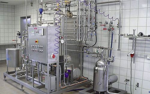 Stainless Steel Fully Automatic Plate-type Pasteurizer, For Food Industry
