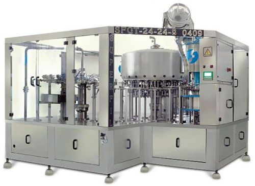 Trioblock Gravity Bottling Machine