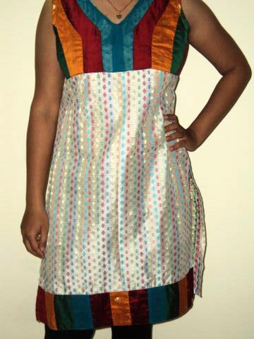 Designer Kurtis, Material : Silk