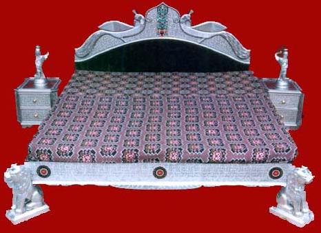 Wooden bed, Application : Bedroom Furniture