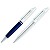 Chrome Double Ballpoint Pen Set