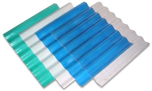 FRP Roofing Sheets, Color : Multicolor for Construction Applications