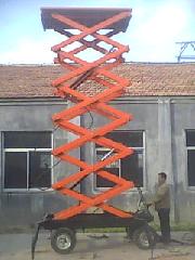 Hydraulic Mobile Scissor Lift - Sjy0.3-8