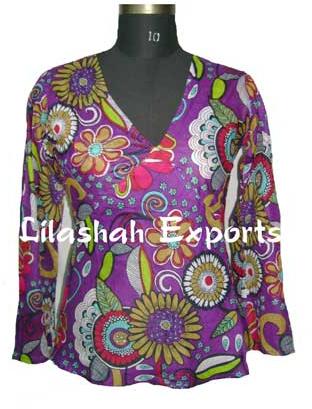 Item Code : VP2004 (02) Cotton Printed Top