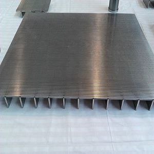 Iron Welded Wedge Wire Screen, Brand Name : dbl
