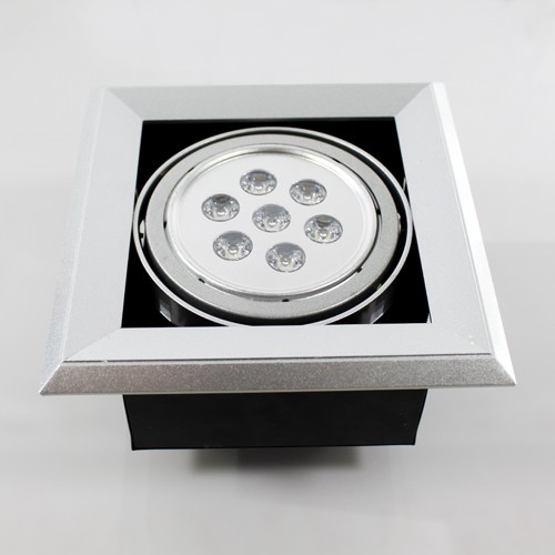 2011 New 7w=60w High Power Energy Saving LED Grille Light(ce&rohs)