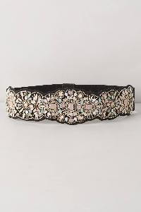 Leather Beaded Belts Casual, Party, Beach