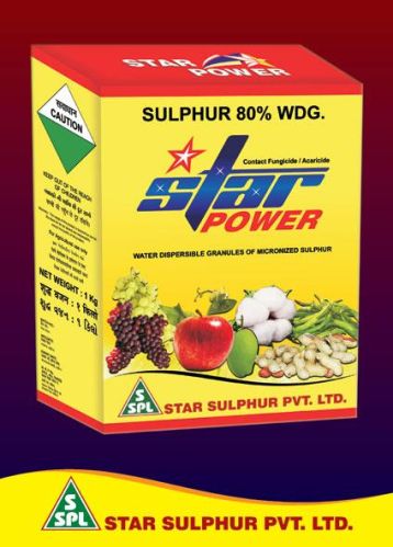 Star Powder Sulphur 80% WDG, Purity : 99%