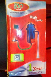 Bio Portable Geyser