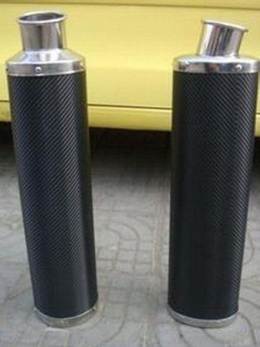 Carbon Fiber Exhaust Pipe, Brand Name : OEM, Packaging Type : black