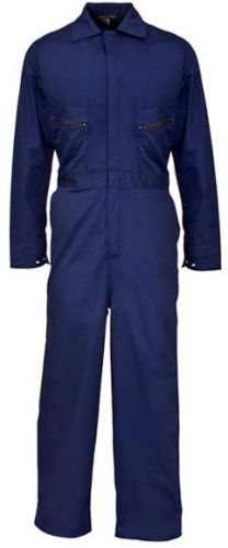 Cotton Fabric Safety Coveralls, Packaging Type : Blue
