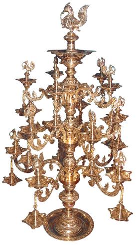 Brass Ornamental Lamp