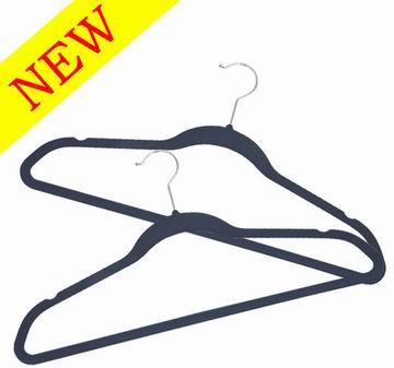 Velvet Men Hanger With Indent Position