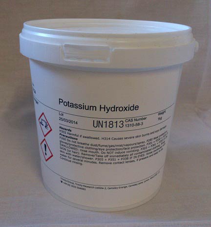 POTASSIUM HYDROXIDE