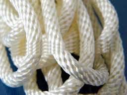 White 100% Nylon Drop Hammer Pull Cords