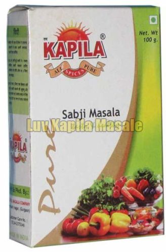 Organic Sabji Masala, Packaging Type : Plastic Packet, Plastic Box