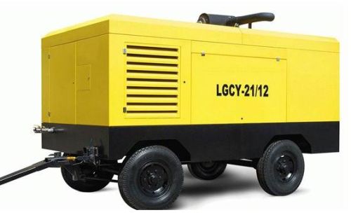 Diesel Movable Screw Air Compressor