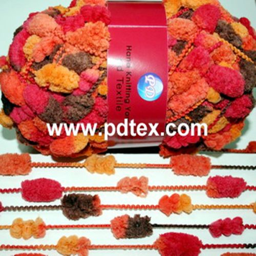 Polyester Pon Pon Yarn, Brand Name : PD for knitting or hand knitting