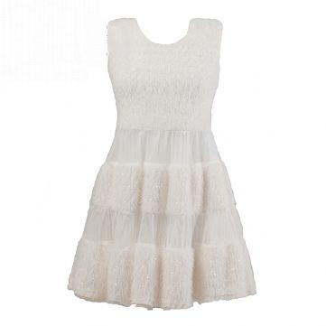 Ladies one piece dress, Fabric Type : Cotton, Rayon, Silky , Chiffon