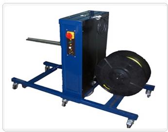 Side Seal Semi-auto Strapping Machine For Round Product
