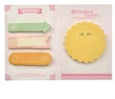 Sticky Memo Pad With Lettle Opener Function