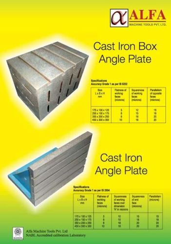 Cast Iron Angle, Dimension : 175 X 100 X 125