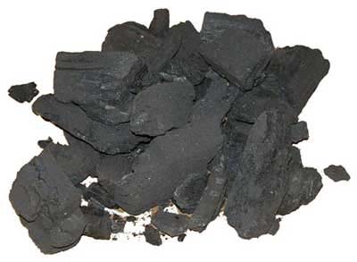 Wood charcoal, Packaging : Bag