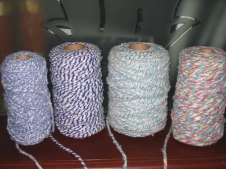 Mop Yarn ( Bi Color/ Candy Strip )