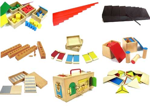 Montessori Sensorial Apparatus