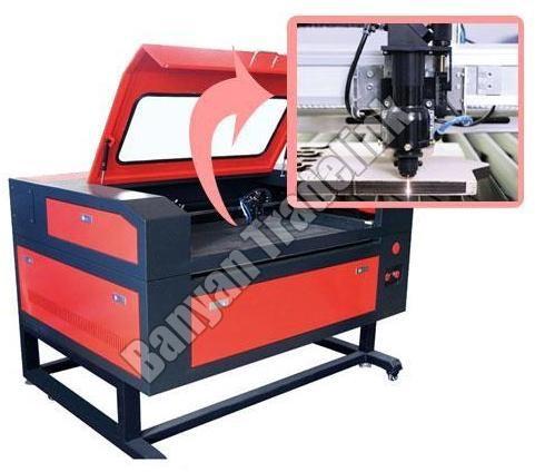 Laser Engraving Machine, Packaging : Cardboard Box