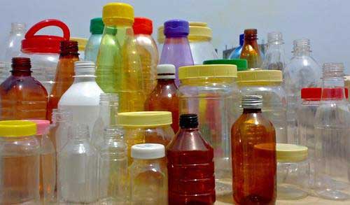 Plastic PET Containers, For Beverage, Chemical, Soda, Water, Feature : Food Grade, Light-weight