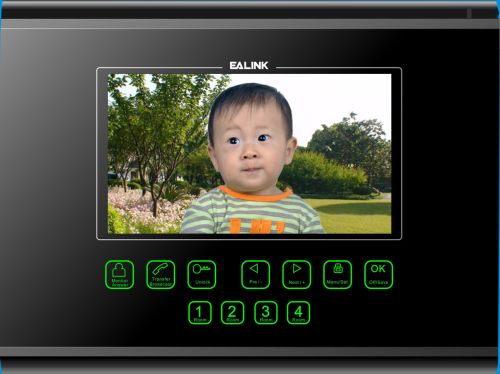 Video Door Phone, Driven Type : Battery