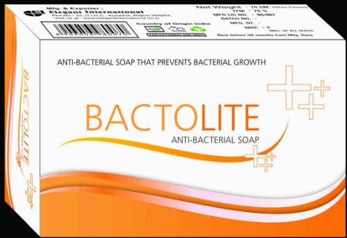 BACTOLITE 100gm Antiseptic Bath Soap, Shape : Rectangular