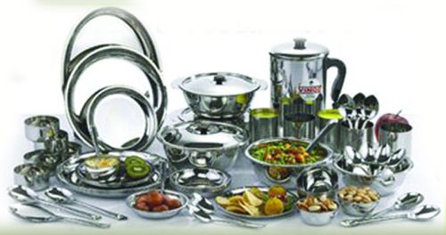 Stainless Steel Dinner Set