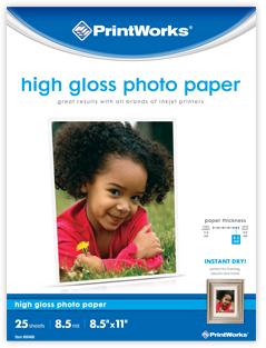 High Gloss Photo Paper 4 x 6