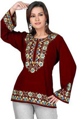 Ladies Kurtis, Pattern : A Line