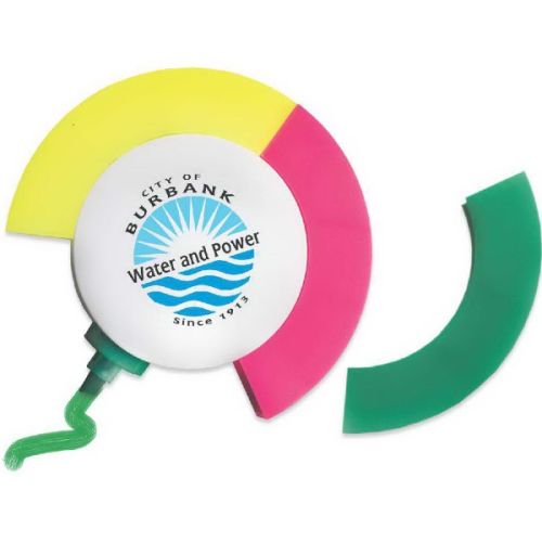 Tri-Highlighter, Packaging Type : Pink-Green-Yellow