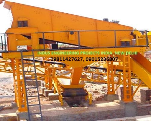 Electric Vibrating Stone Screen Machine, Voltage : 110V